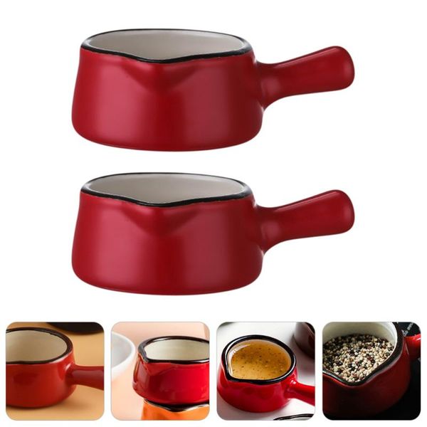 

2pcs ceramics seasoning saucers delicate dishes condiment & plates