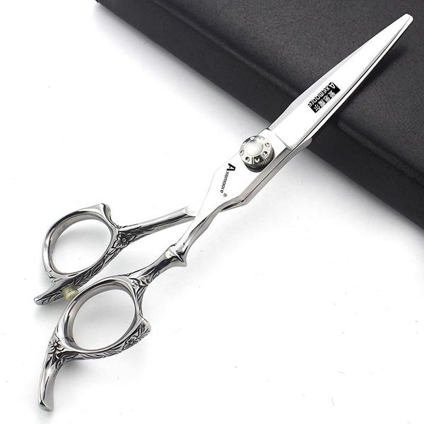 

hair scissors 6 inch hairdresser's professional japan imported steel precision thinning suit styling tools engraving