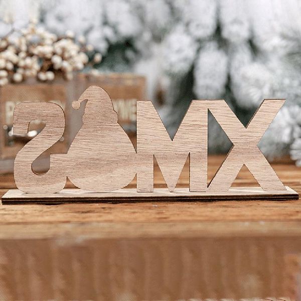 

novelty items christmas wooden table decorations cute special centerpieces for home party ornament est decorative letters
