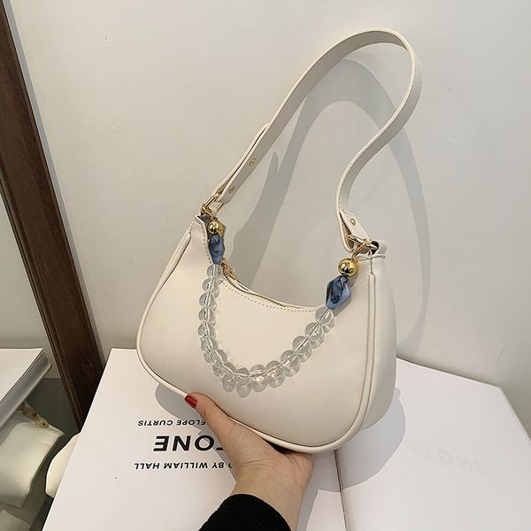 

trendy summer bag one-shoulder half-moon 2021 small this armpit messenger fashion women's new all-match jahlx