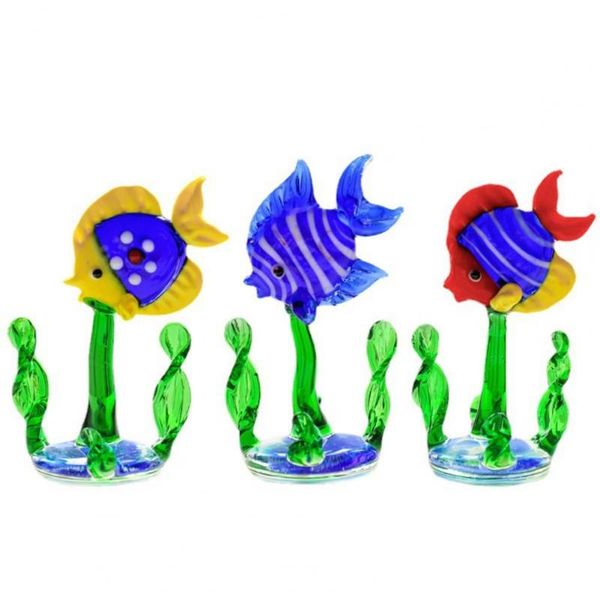 

party favor fish figure fine workmanship collectible realistic mini tank ornament for kids