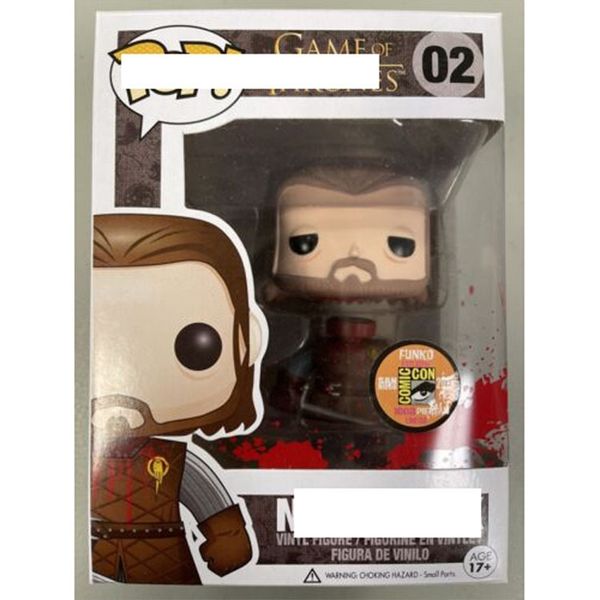 

funko pop power game 02# ned stark hand-made ornament model doll headless
