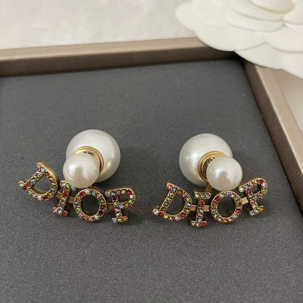 

new earrings size pearl 925 silver needle color stone exclusive jewelry sale, Golden;silver