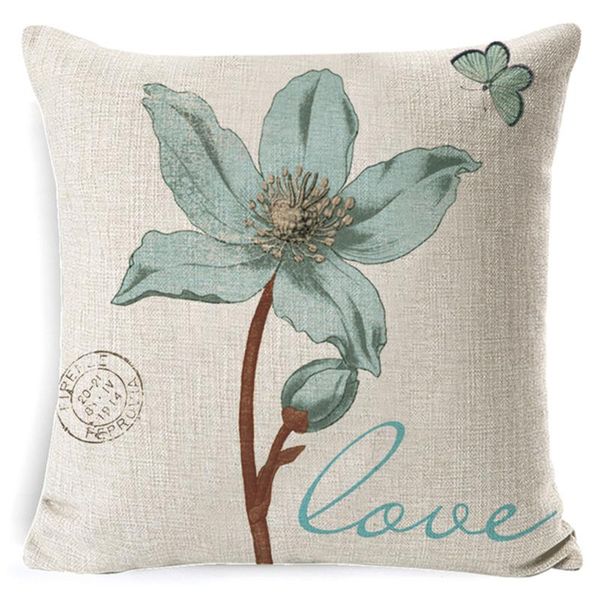 

pillow case throw cushion cover home decorative 4pcs pillowcase tropical plant