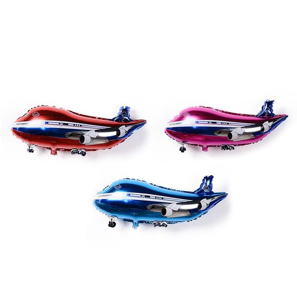 

party decoration airplane foil balloons plane globos aircraft air birthday decorations kids inflatable toys children's day gifts
