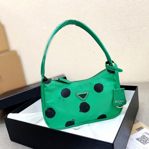 

high quatity hobo wave point underarm bags nylon shopping handbag classic women luxurys designers bag purses wallets