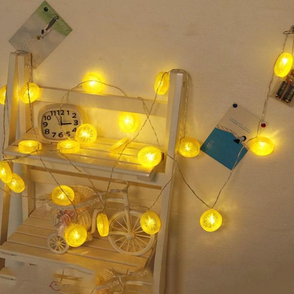 

party decoration led light string slice festival color