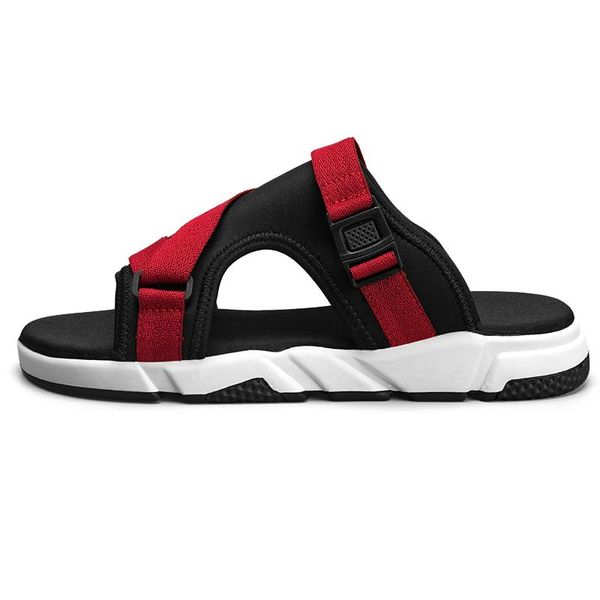 

slippers sandel para sandalen hombre verano sandale for da ete sandalias sandals-men sandles rubber rasteira uomo men outdoor de sport, Black