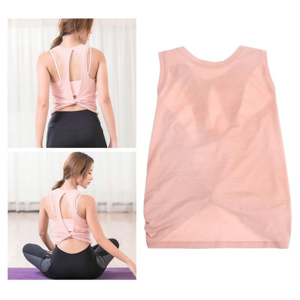 

yoga outfit 1pc suit comfortable sports camisole vest quick-dry woman