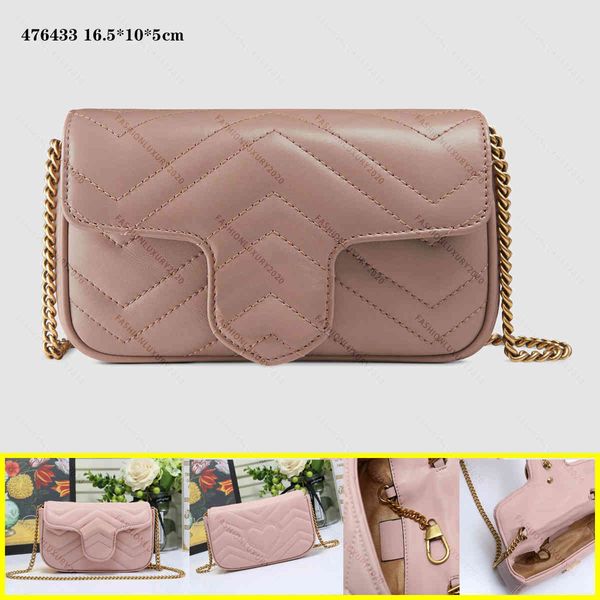 

genuine leather women messenger bag gold marmont chains totes classic shoulder bags hasp crossbody fashion letter handbag mini pur hssbt