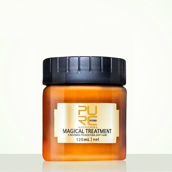 

purc 120ml magical treatment hair mask nutrition infusing masque for 5 seconds repairs hairs damage restore soft 0993