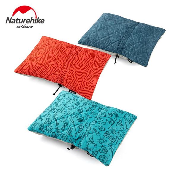 

outdoor pads naturehike portable travel sponge pillow lightweight folding camping sleeping car head pillows