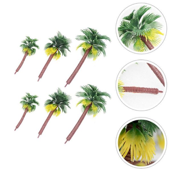 

mini emulation coconut tree reptiles box diy landscape palm (4 sizes) decorations
