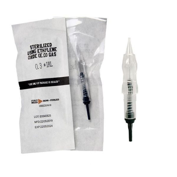 

tattoo needles 10pc black pearl machine needle cartridge for permanent makeup eyebrow professional