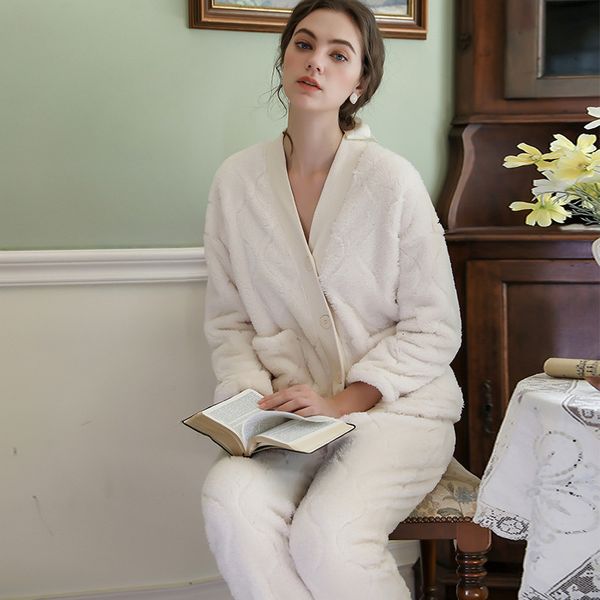 

women's sleepwear pyjamas women casual classic woman set winter clothes ins fashion pijamad refe, Black;red