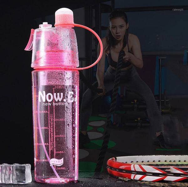 Borraccia Sport Bottiglie da esterno Plastica di grande capacità con infusore per tè Fitness Bollitore sportivo a prova di perdite