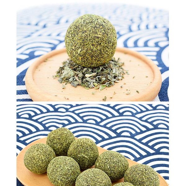 

cat toys catnip ball toy teeth cleaning licking chew treat safety healthy dorakitten