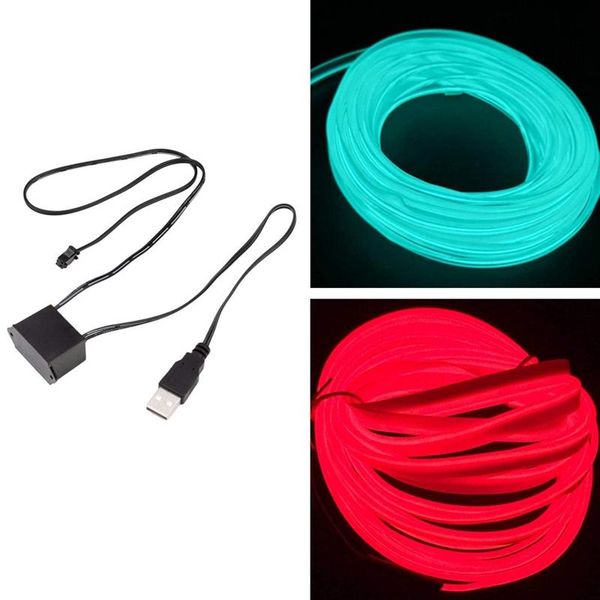 

car light strips,cold interior,trim bright decorative,wire tube circle up to 360 degrees,16ft interior&external lights