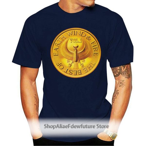 

men's t-shirts earth wind fire the logo black t shirt size s 3xl outfit tee, White;black