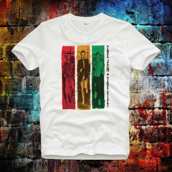 

The Jam The Gift Post Punk Rock Tee Top Unisex Ladies T Shirt B212, White;black