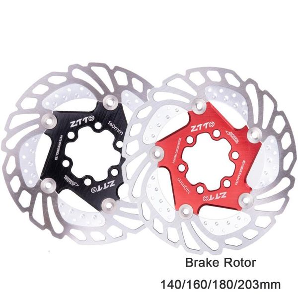 

bike brakes mtb bicycle disc brake cooling floating rotor 140/160/180/203mm 6 bolts for mountain rt99 rt86