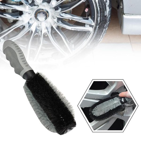

tire and wheel brush car cleaning kit wash tool detailing tyre rim auto sponge