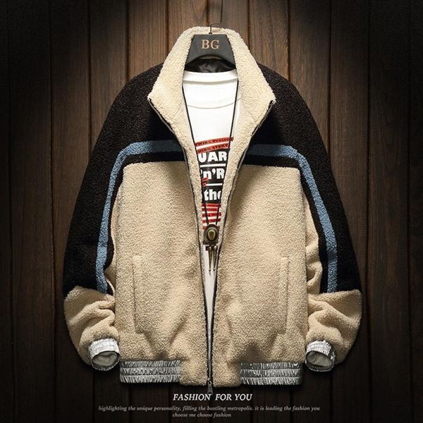 

men's jackets nice jacket spring and autumn classic urban stand collar fashion style coat clothing, Black;brown
