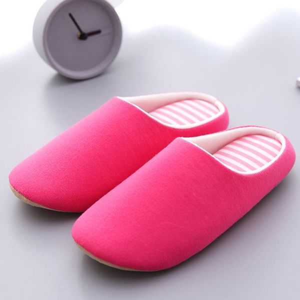 

slippers women lightweight indoor winter warm shoes woman el flat couple floor men slides, Black