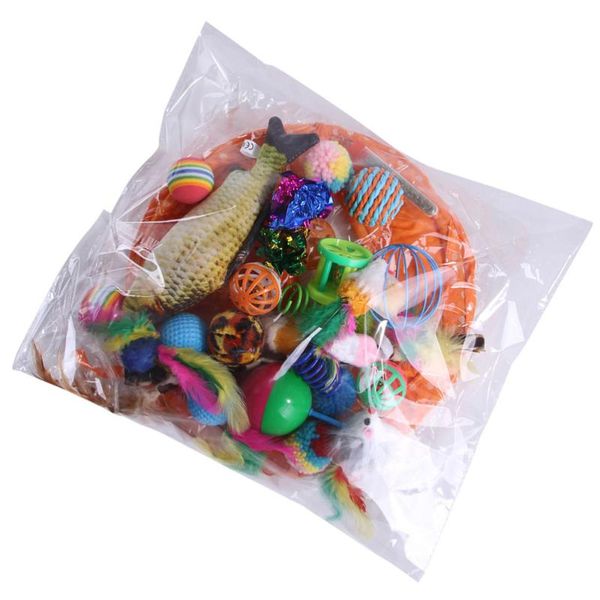 

1set creative cat sisal practical teasing pet chewing toys