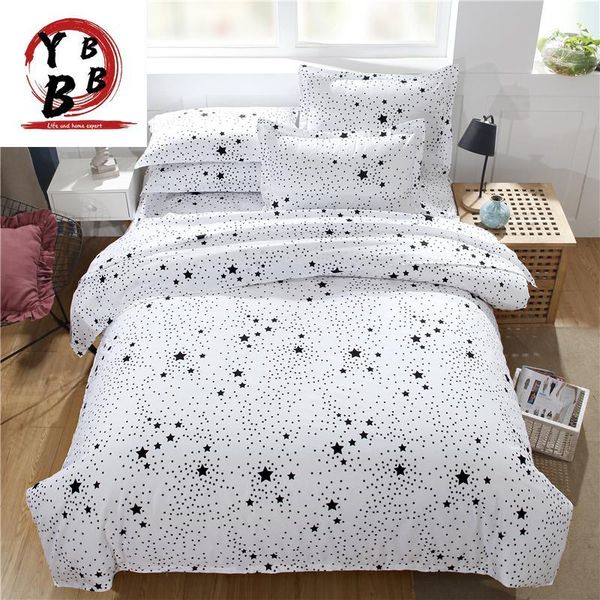 

bedding sets fantasy nebula 3d set modern galaxy sanding duvet cover white black starry sky bedclothes twin full  king size