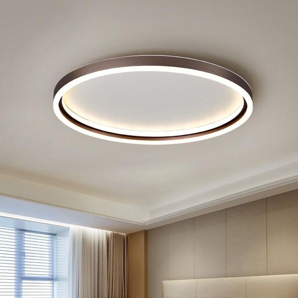 

ceiling lights led lamp circular simple modern household study light luxury room creative personality nordic bedroom