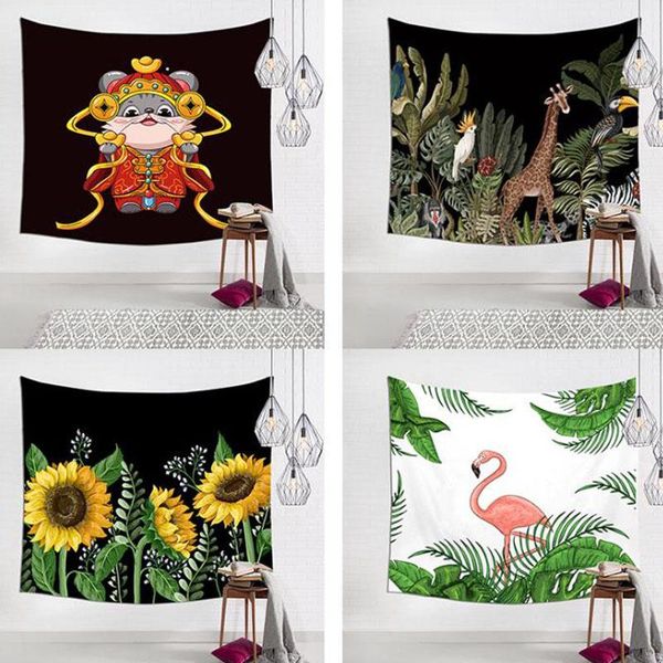 

tapestries 3d print scenic animals tapestry hanging wall blanket bedroom decorations pictures artificial fabric carpet backdrop