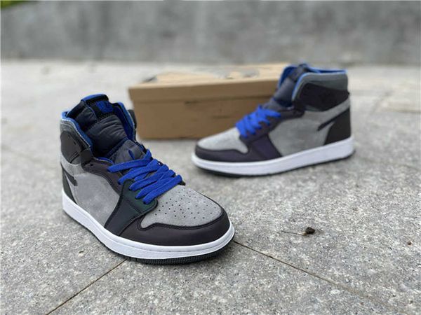 

genuine jumpman 1 men's women's basketball shoes color changing couples sports shoelaces shoebox full size 36--47.5