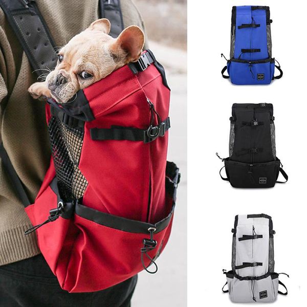 

dog carrier portable outdoor dogs backpack breathable adjustable pet carrying washable travel bags for puppy pets supplies car seat covers