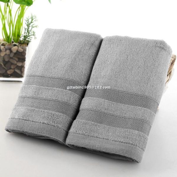 

towel 34x75cm bamboo fiber sport thick soft absorbent washcloth solid dropship