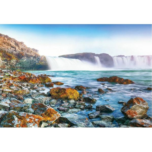 

party decoration natural scenery backdrop rock waterfall landscape pography background decor born wedding po booth prop