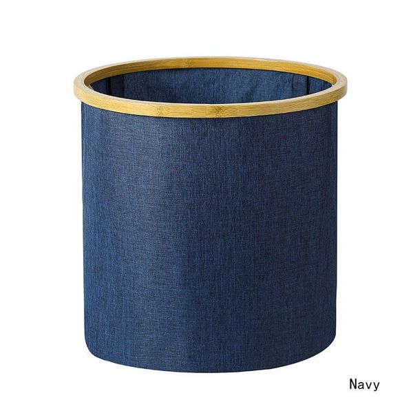 

laundry bags high-capacity dirty clothes basket large capacity modern simple style cylindrical polyester