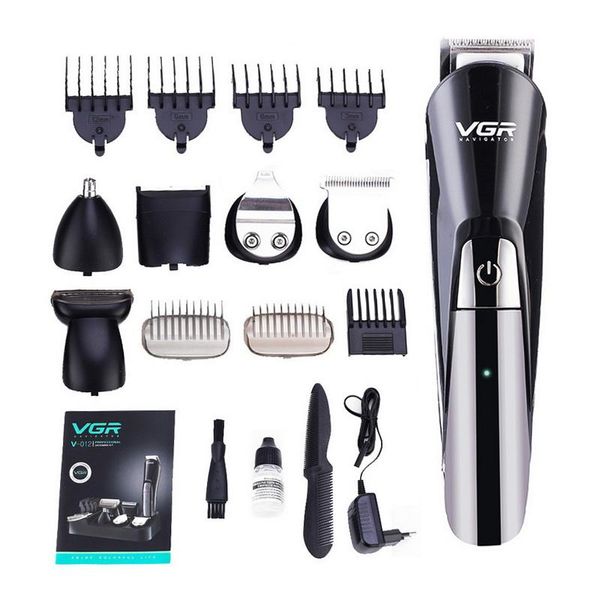 

hair clippers vgr v-012 multi-function 6-in-1 clipper beard razor nose trimmer engraving cutter