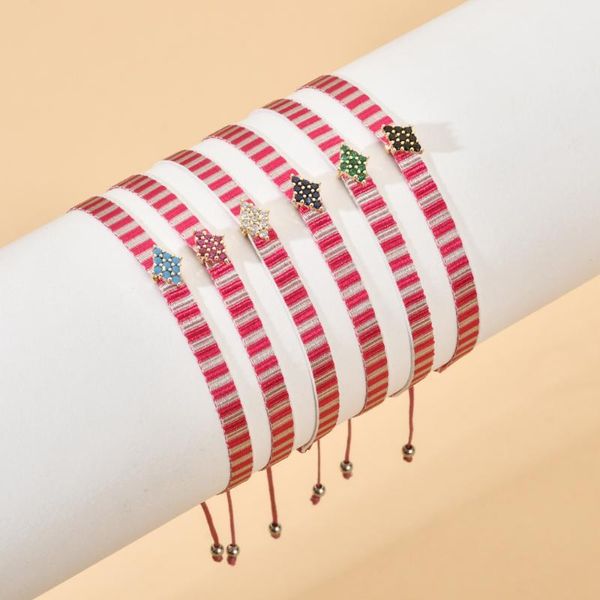 

tennis zmzy boho jewelry women charm bracelet braided bracelets handmade weave trendy pulsera mujer moda bohemian bangles wholesale, Golden;silver