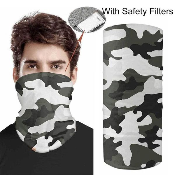 

scarves anti dust uv breathable neck gaiter scarf bandana headband filter face cover respirator for summer sthe flying spit, Blue;gray