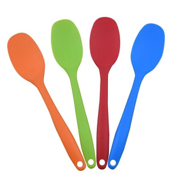 

spoons kitchen 1pc silicone spoon bakeware utencil and scoop cooking tools 2o1025