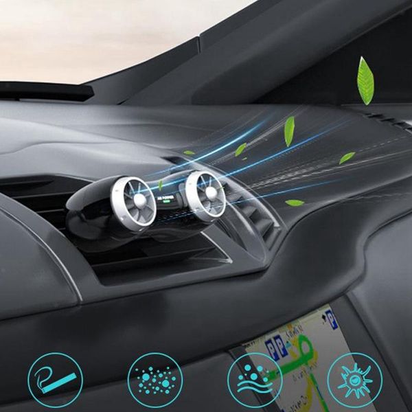 

car air freshener ultralight auto purifier ionizer personal deodorizer negative ion usb mini vehicle cleaner remove formaldehyde