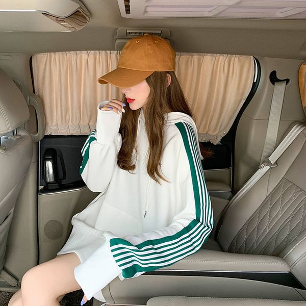 

hoodies classic fashion soft long sleeve women's hoodie, Black