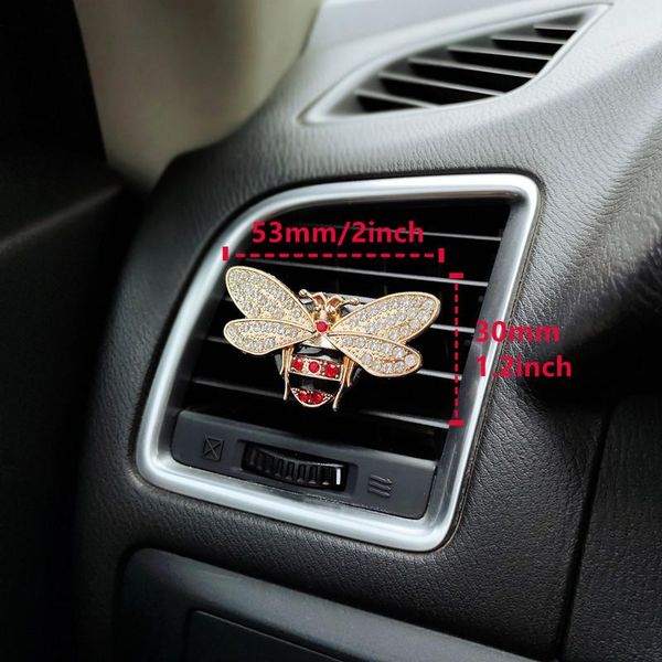 

car air freshener perfume queen little bee diamond pearl accessories interior woman