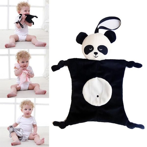 

bibs & burp cloths baby bibs&burp clothes pacifier clip comforting plush toy animal doll multifunctional sleep children towel bandan for