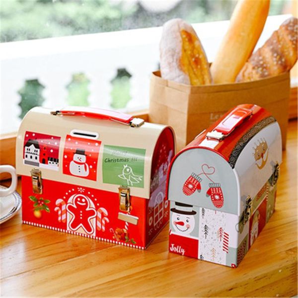 

gift wrap christmas decoration storage box organizer creativity schoolbag packaging candy iron kids toy for year home decor