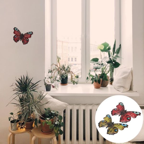 

wall stickers 2pcs lovely modeling craft decorative home pendant chic ornament