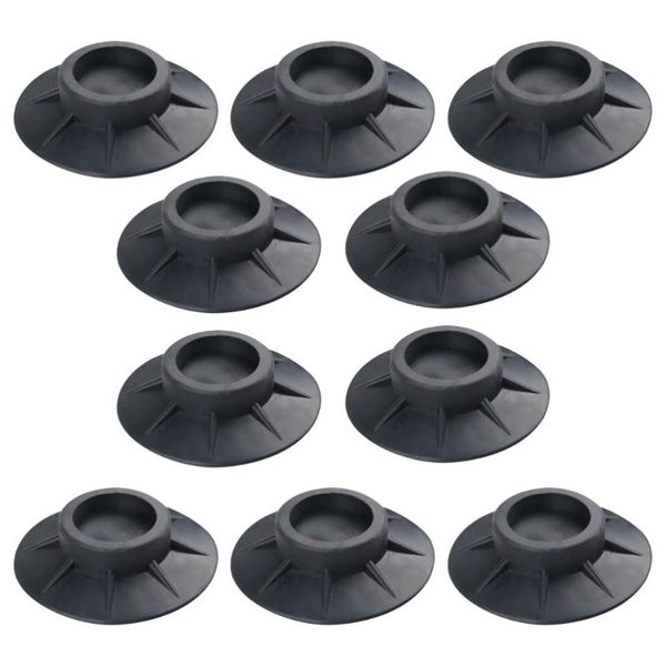 

bath accessory set 10 pcs anti-vibration silent pad for washing machine dryer furniture