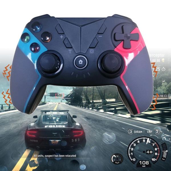 

game controllers & joysticks wireless controller for switch pro/pc gamepad with joystick support vibration function bluetooth-compatible joy