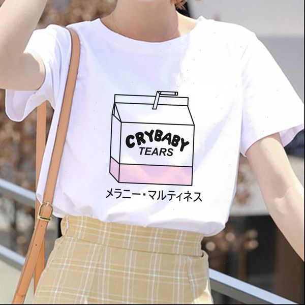 

cartoon peach juice japanses womens t shirts aesthetic shirt women harajuku cute white summer casual outfit fashion o neck